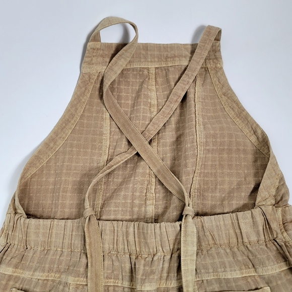 Free People Savannah overalls size large tan brown in color - Picture 7 of 14